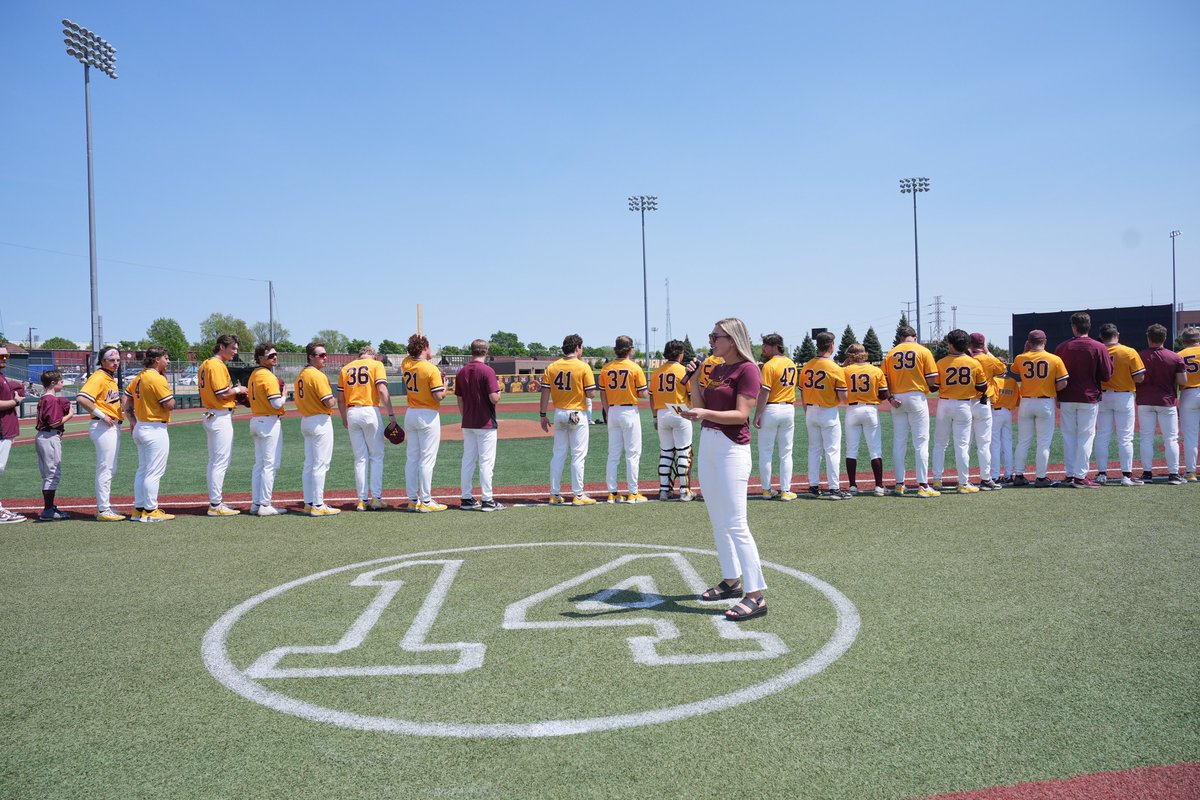 GopherBaseball's tweet photo. 𝐅𝐨𝐫𝐞𝐯𝐞𝐫 𝟏𝟒 https://t.co/wTg1VEcvn0