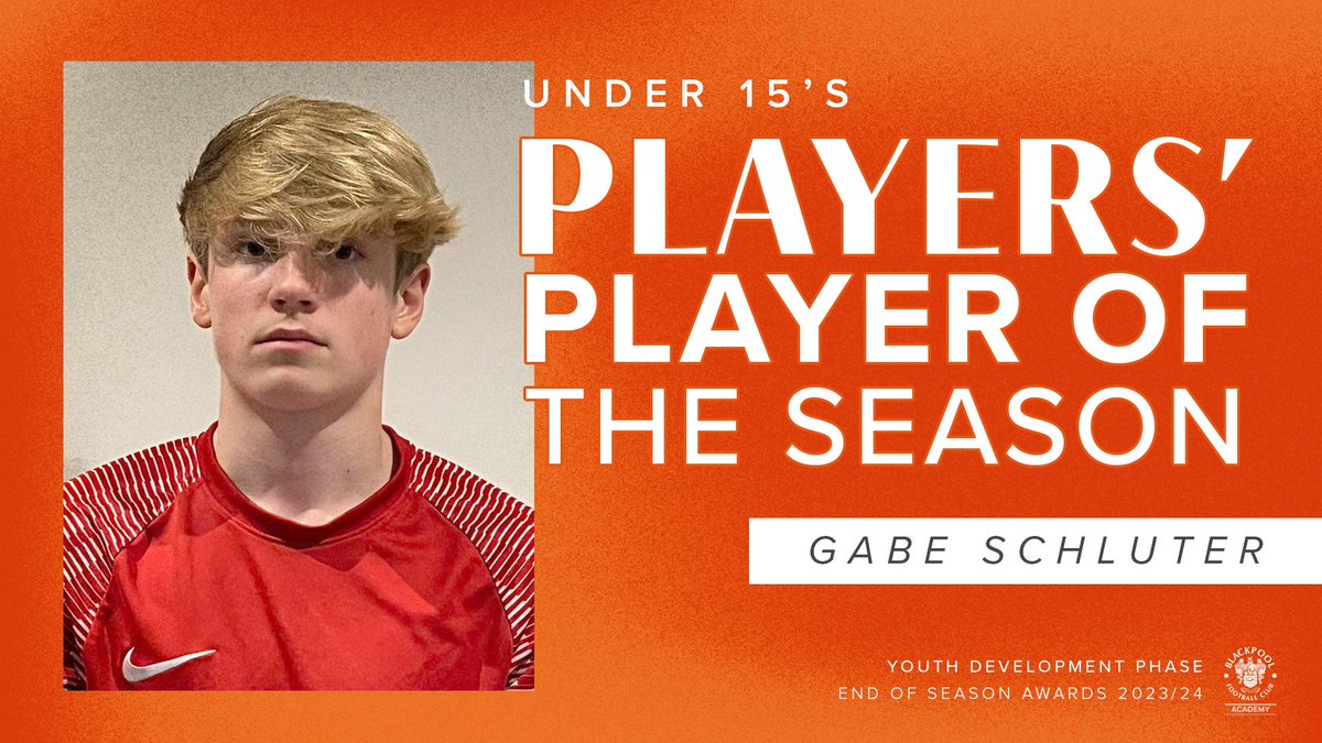 🏆 The Under-15's Players' Player of the Season goes to Gabe Schluter. 👏 Congratulations Gabe! 🍊 #UTMP
