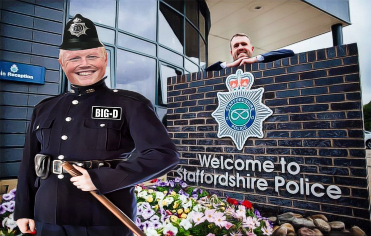 First day at Police HQ today for Big-D Deputy PCC Dave thingy. I don't think he understands the job description. £50k FFS, the gravy train continues. #Toriesout676 #GTTONow #GeneralElectionNow #Gullis