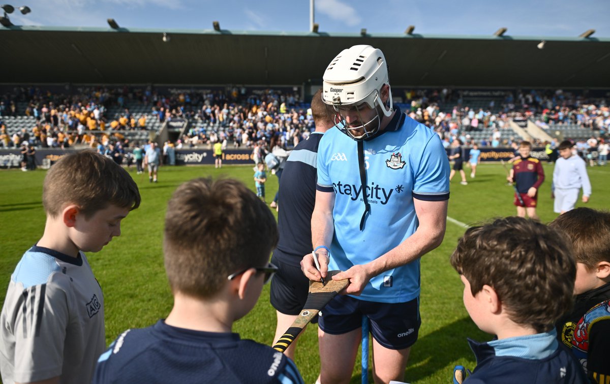 ✍️📸 Brilliant support at Parnell Park today 💙💪 📸 @sportsfile #UpTheDubs