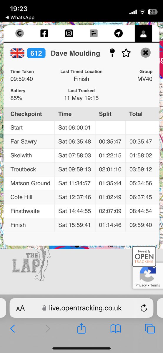 What a day at The Lap ☀️☀️☀️

Decided to run hard and hold on for dear life. Really pleased how I problem solved my nutrition and kept pushing right to the line 👊🏼

⏱️ 9:59:40