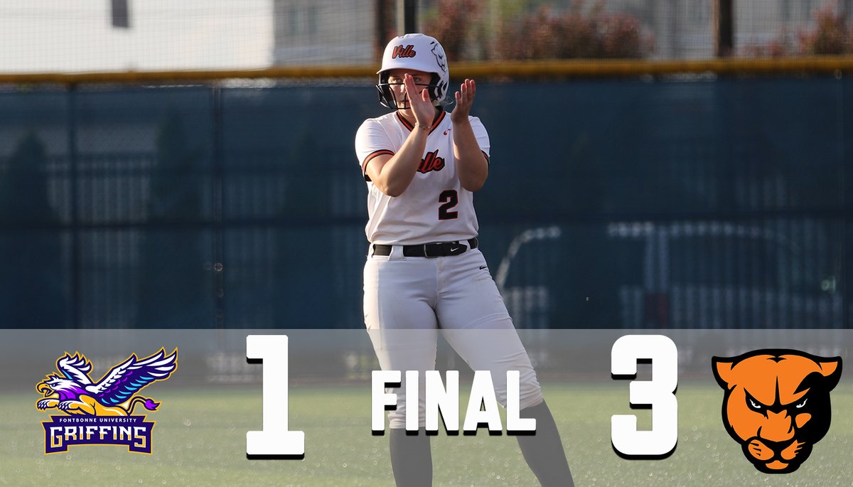 The @gupanthers take it all, win 3-1 in the SLIAC Softball Championship

#SLIACtion #d3sb