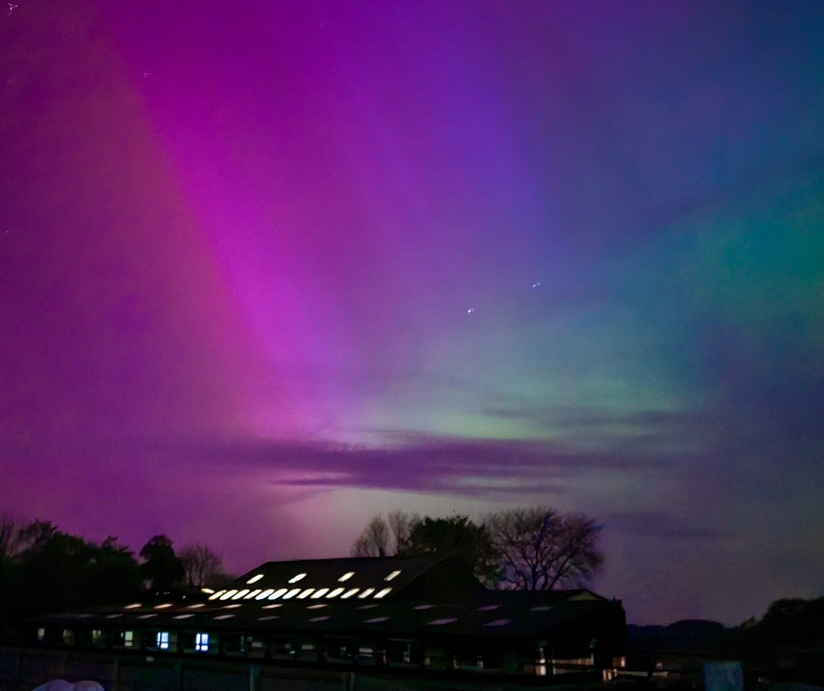 The Northern lights were certainly very special last night...