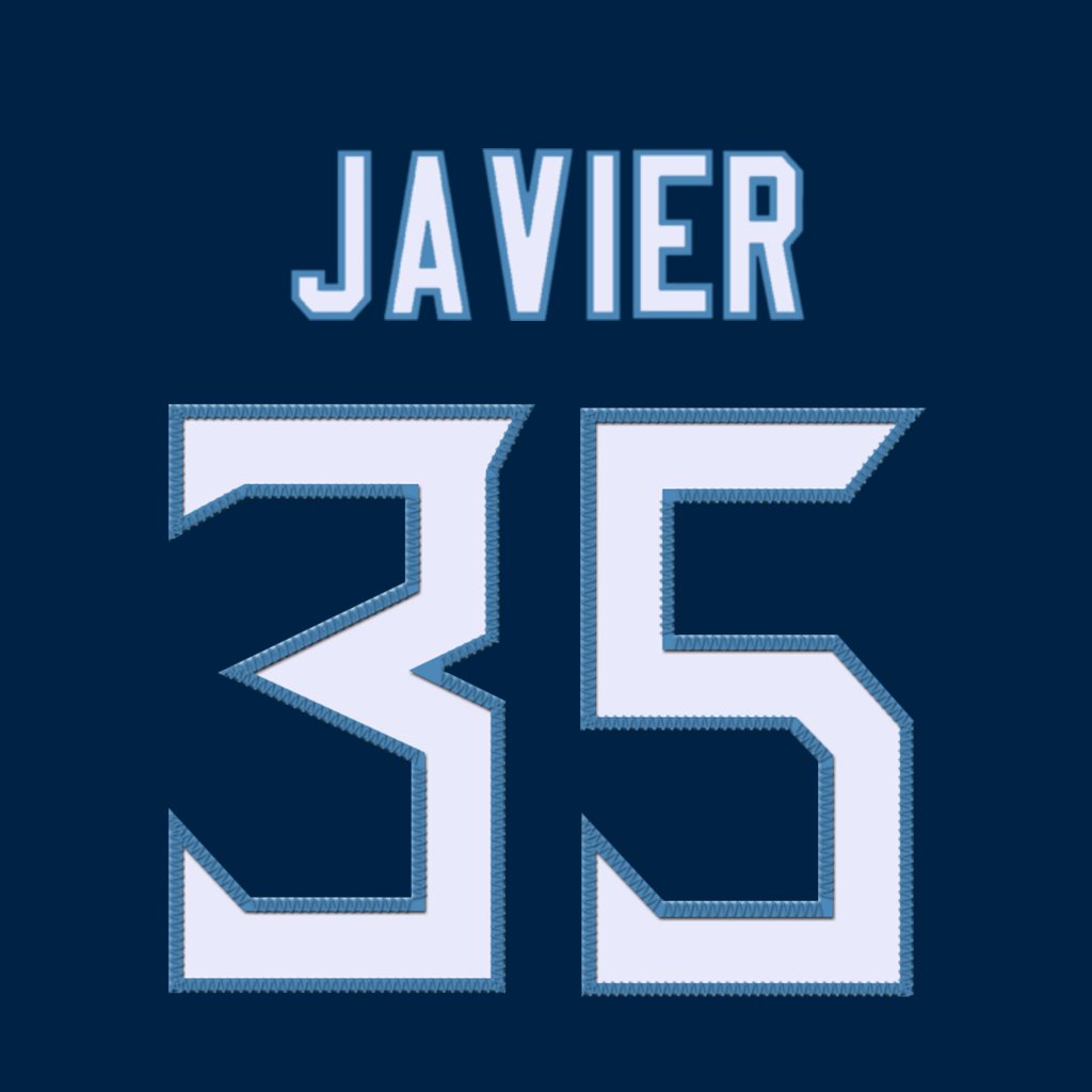 Tennessee Titans DB Robert Javier (@UnderratedRobby) is wearing number 35. Currently shared with Dillon Johnson. #TitanUp