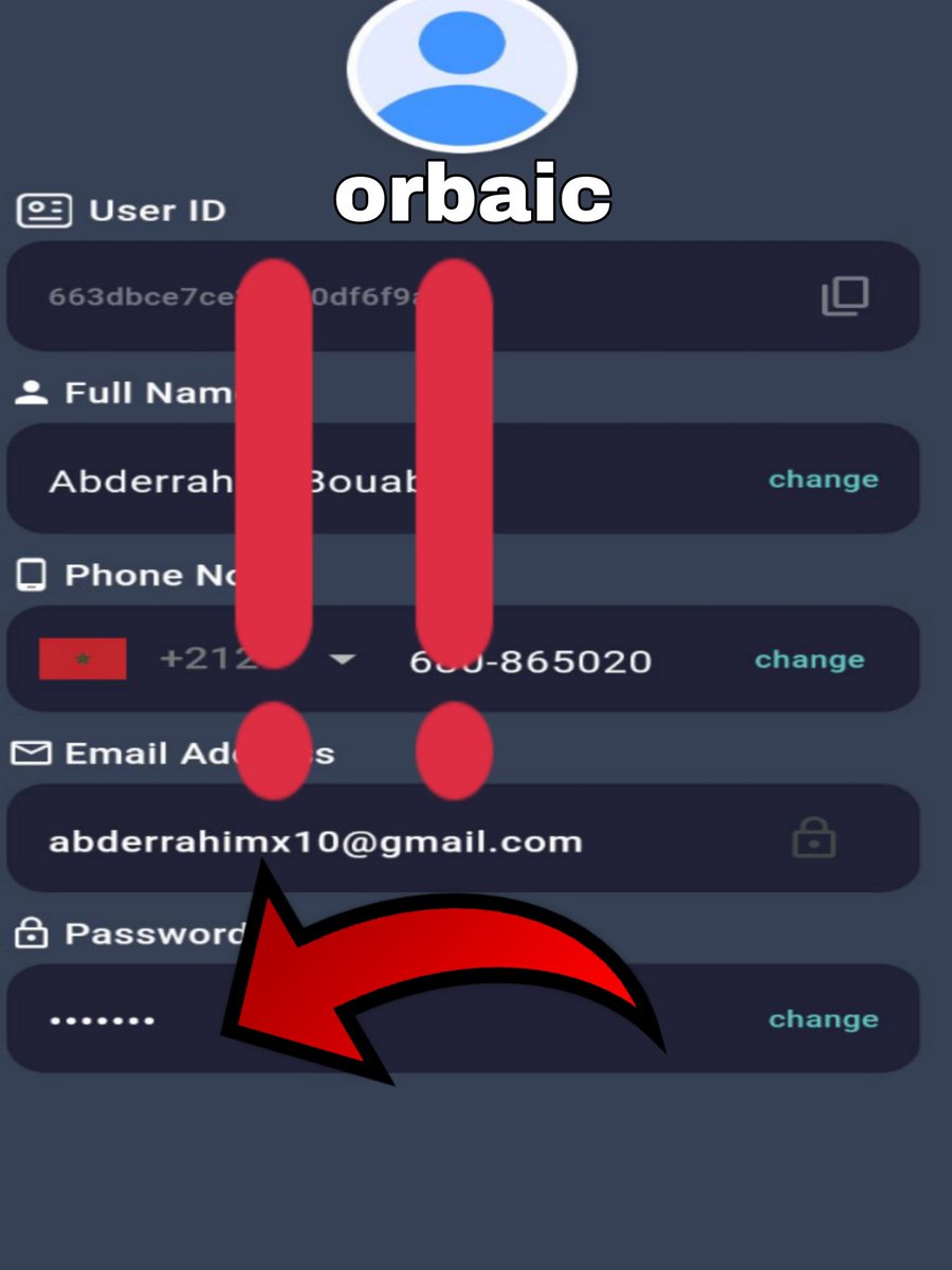 @Orbaicproject There is a critical bug in the app that the team needs to fix as soon as possible The error is the password for the transaction. Automatically set by Orbaic team. Pioneers cannot change it!!!