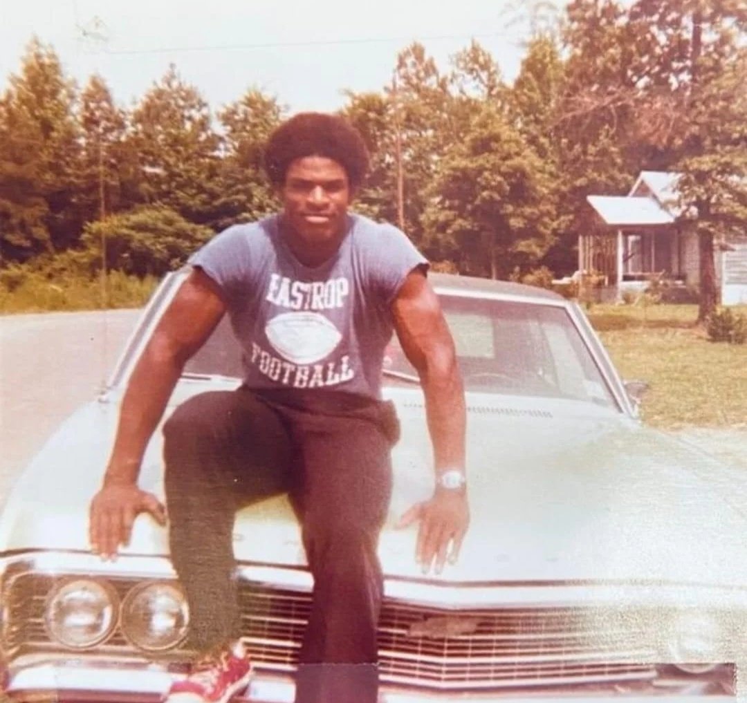 Ronnie Coleman, eight-time Mr. Olympia, at the age of 16