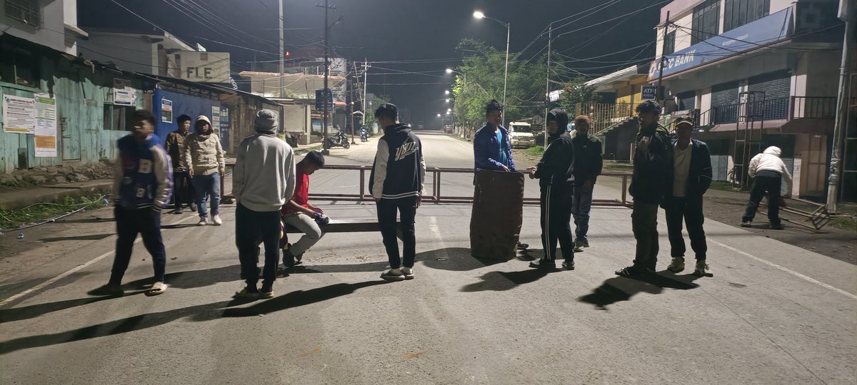 MANIPUR UNREST:

CoTU's 24-Hour Total Shutdown, demonstrating resentment over the brutal assault on Kangpokpi Police personnel by armed Arambai Tenggol at Koirengei, begins at midnight tonight in Kangpokpi District. It will culminate at midnight of May 12.