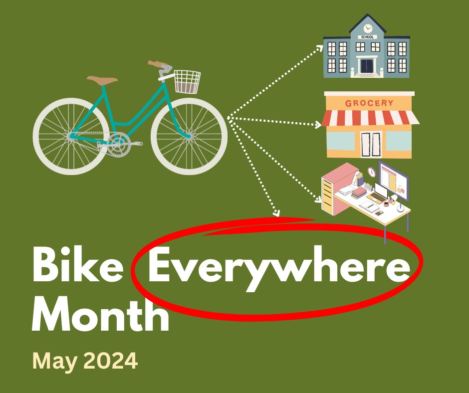 Not much better than a bike ride on a beautiful spring day! Even better when you can do it as a community as part of Bike Everywhere Month by @GreenActionCtr For more info, visit lrsd.link/3R3aTBJ