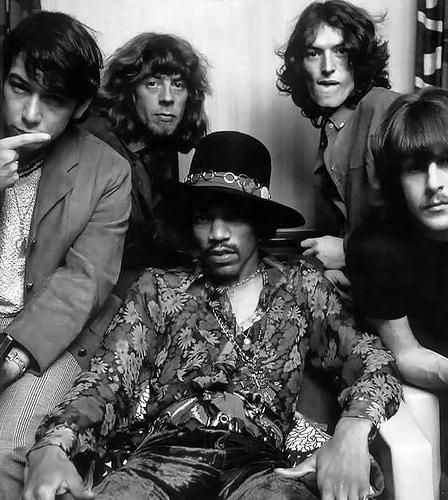 Eric Burdon, John Mayall, Jimi Hendrix, Steve Winwood, Carl Wayne (5/31/1968)