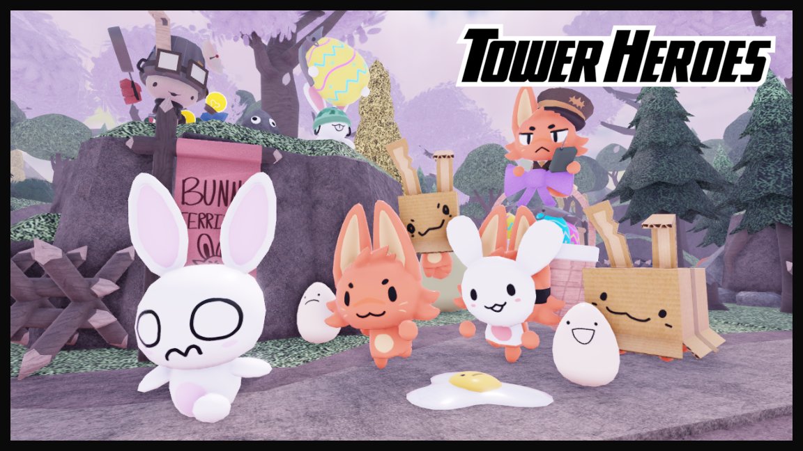 NEW UPDATE!!!! - Egg Hatching! (6 Exclusive Skins and Special Followers) - Burrow Brawl [Map] - Burrow Enemies and Skin Rewards Eggs are still obtainable until the end of the event! Make sure to get all of them before it's over! #TowerHeroes #Roblox #RobloxDev