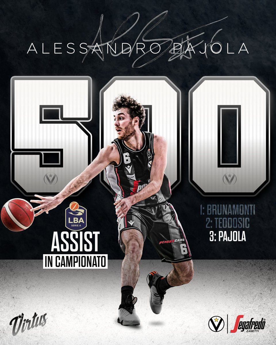 𝐏𝐀𝐉𝐎 ✨
500 assist in LBA, tutti in 🤍🖤
#AmarsiAncora