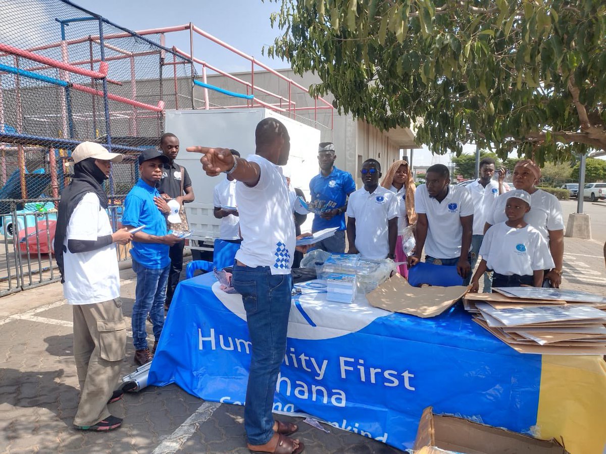 All day, our dedicated @HF_Ghana volunteers have been raising awareness of #HFDay24 across #Ghana in the cities of Accra and Kumasi