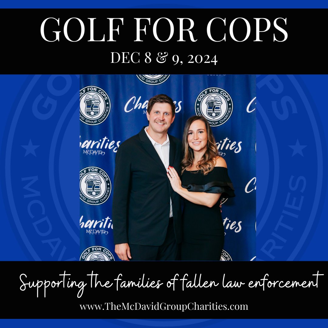 We are locked and loaded! Save the Date! December 8 & 9, 2024!
And, THANK YOU for making 2023 our best year yet! 

#supportingthefamiliesoffallenlawenforcement #bluefamily #LawEnforcementFamilies
#golfforcops #scholarships #education #golfforcopsnation #forethefallen