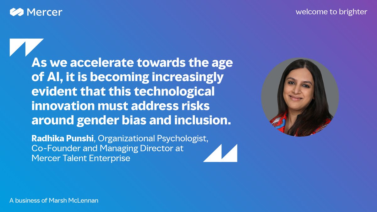 The age of #AI presents new challenges in the push for #GenderParity. Explore how businesses can ensure women aren’t left behind in a rapidly evolving digital #FutureofWork. bit.ly/3QJ1DlT #IWD2024 #InspireInclusion