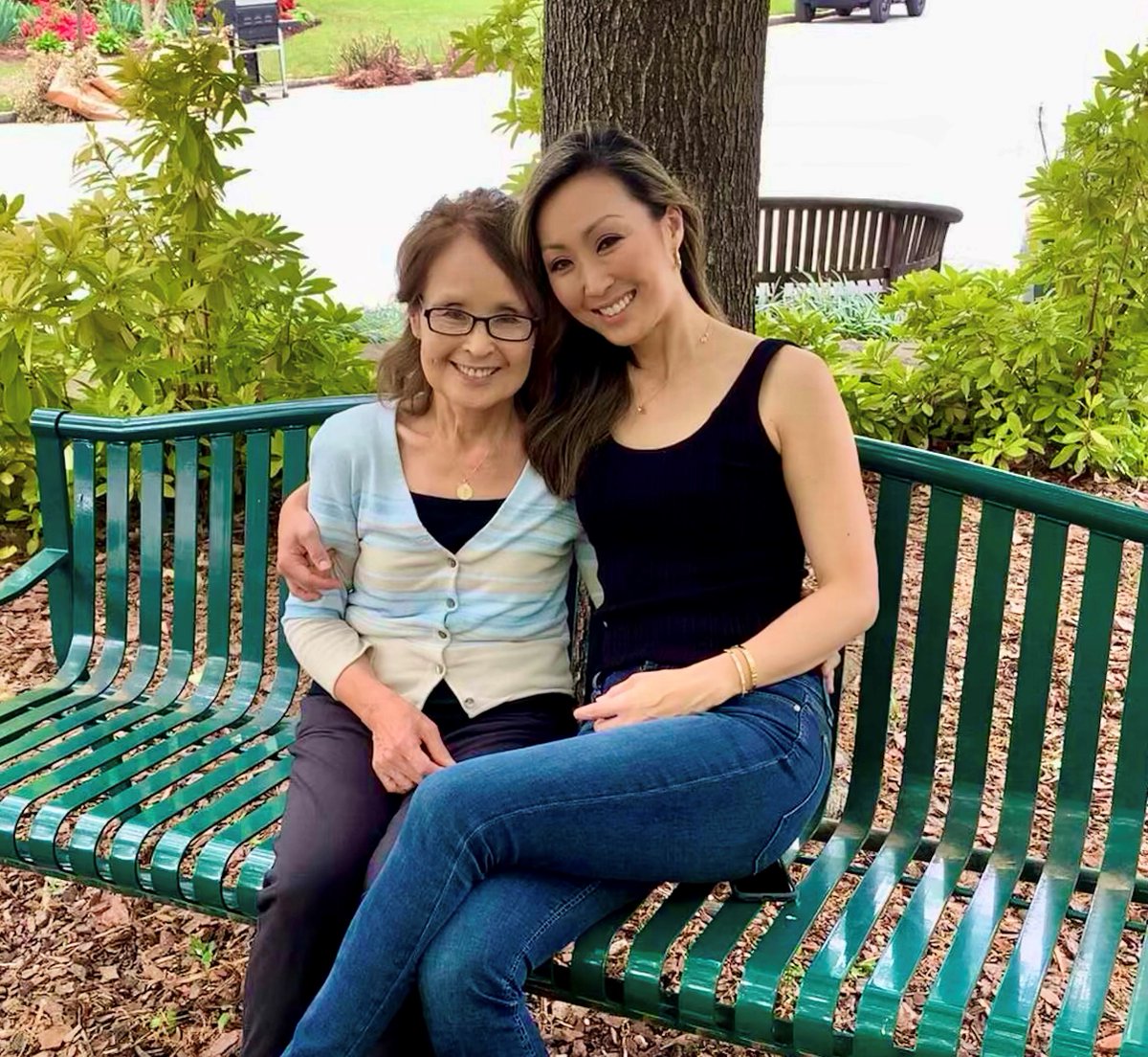 In honor of #MothersDay weekend, read how journalist and #ENDALZ Celebrity Champion Amara Walker honors her mother, who is living with Alzheimer's, by passing down stories to her children and fighting to end the disease: bit.ly/3QCJFS2. #AAPIMonth