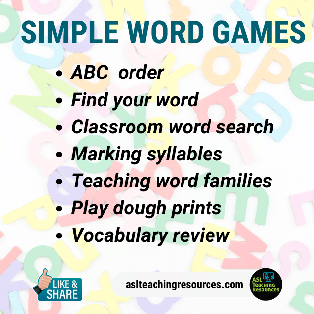 ✨🔠 Let's spark some excitement as we explore the alphabet through fun word games! What is your favorite games? i.mtr.cool/iwloenrnff #WordGames #AlphabetExploration #LearningFun #aslteachingresources