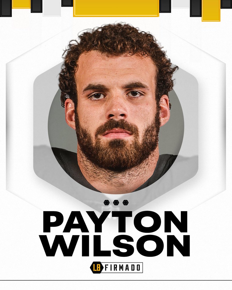 Hemos firmado a LB Payton Wilson.