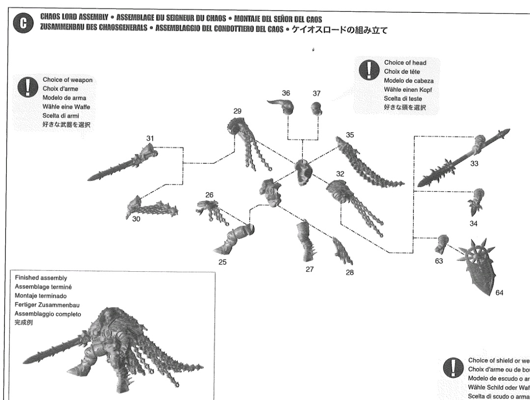 Looking for the Chaos Lord on Manticore bits/built if anyone has gone with Sorceror instead