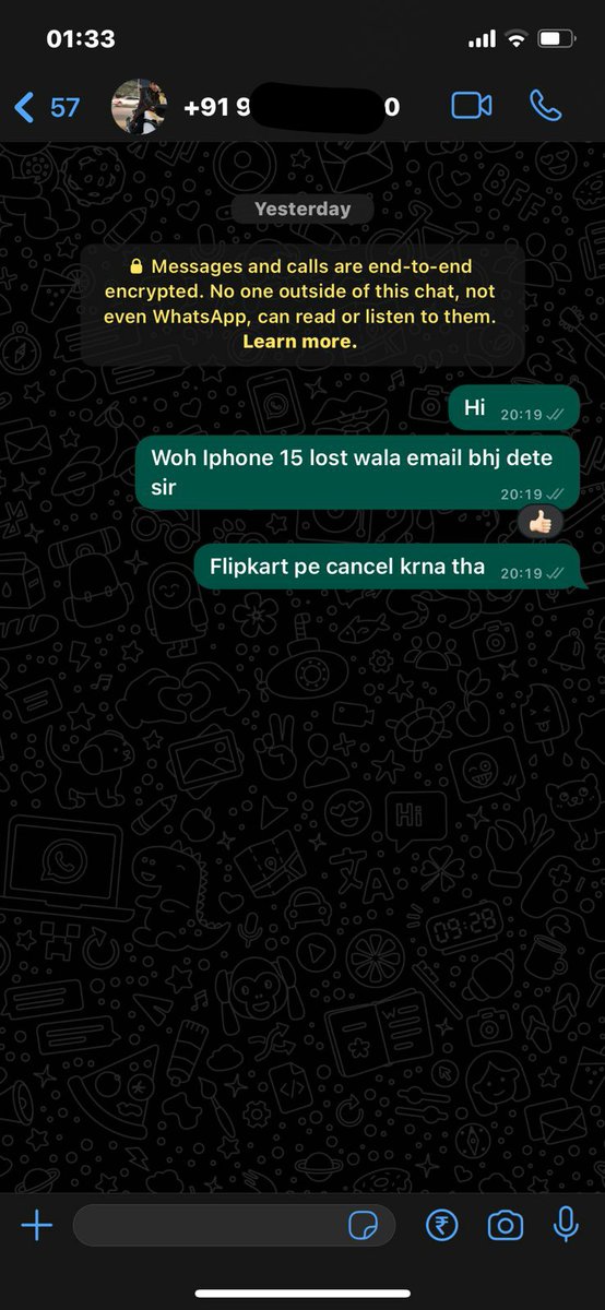 @flipkartsupport @Flipkart Ekart logistics team requested to me WhatsApp them for updates for my order and there kind responses