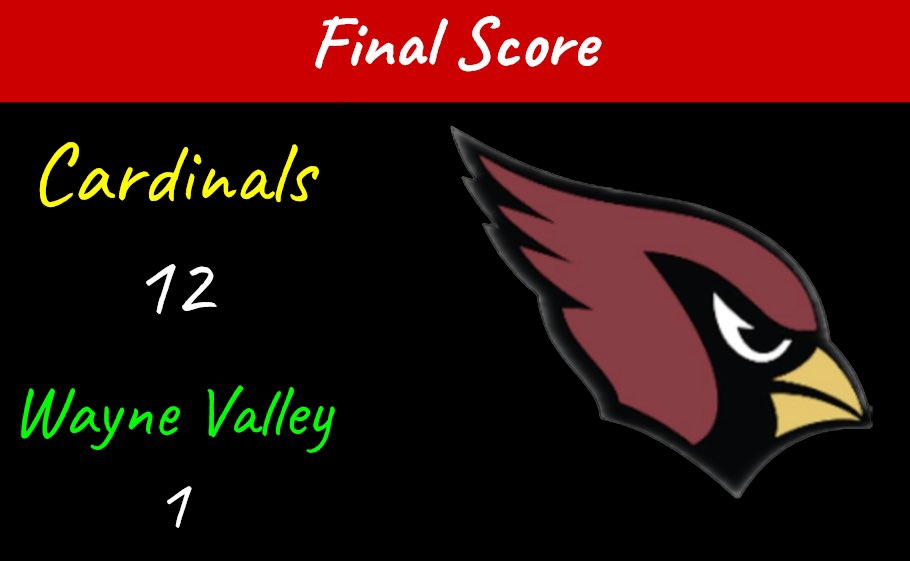 Baseball (16-2)
Passaic County Semifinal 

Cards will play Tuesday at 6pm at Hinchcliffe Stadium in the championship vs Lakeland
