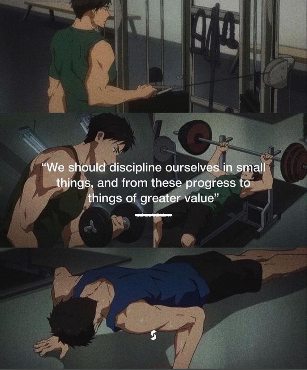 Progress takes time and discipline.