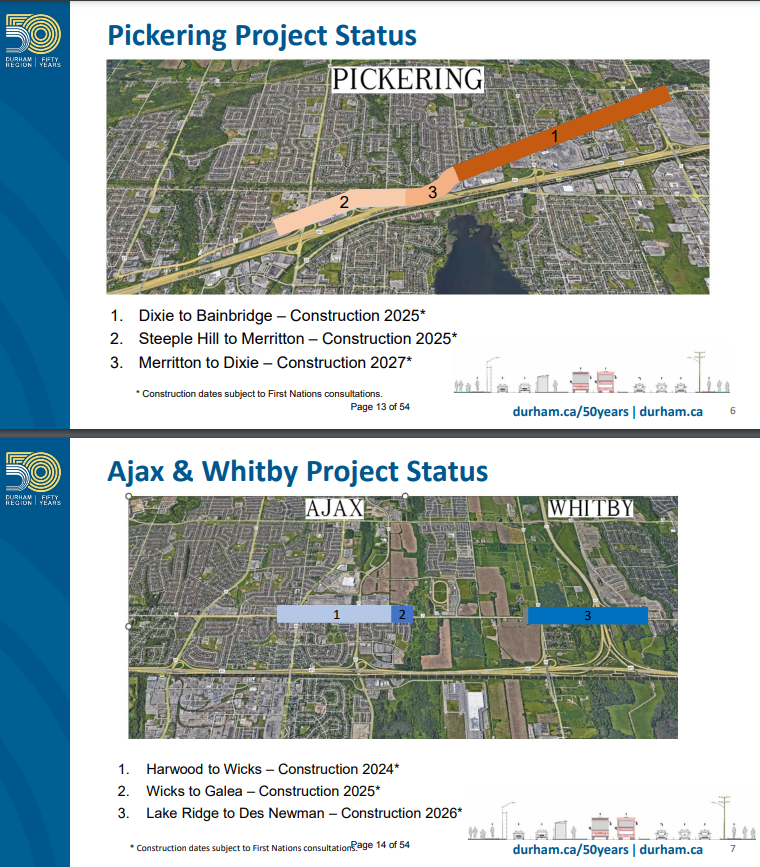 An update on the Durham Scarborough BRT, the Transit Project Assessment Process is complete and the Preliminary Design Business Case work is underway. It seems work could start this year. pub-durhamregion.escribemeetings.com/FileStream.ash…