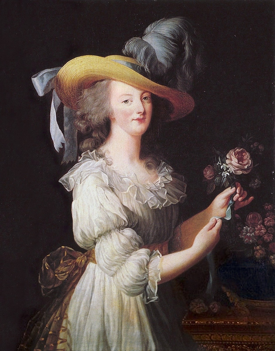 Marie Antoinette in a Muslin dress wikiart.org/en/louise-elis…