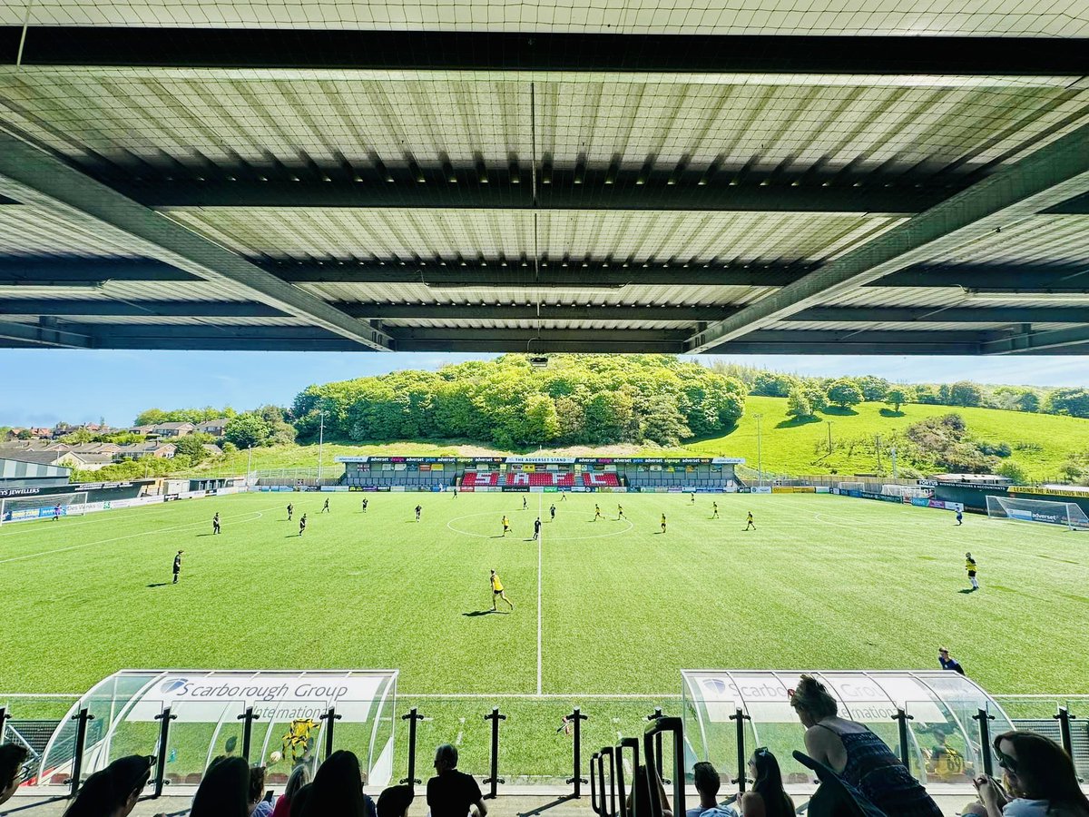 Great day today playing at The Flamingo Land Stadium against Battling Fat Lads, top set of lads as always 👏. Not the result we wanted but a great experience for our first game back, we managed to raise £350 for MND Association and £87.50 in gift aid too (£437.50 total) 🟡⚫️👍