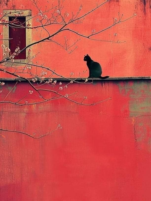 Juan Brufal- Black Cat.
#caturdayeve