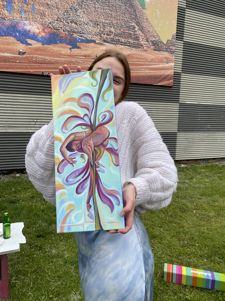 Art crawl Friday in the city 💫