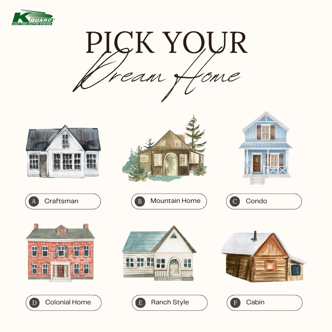 What is your dream home? Are you currently living in your dream home? 

#familyowned #locallyowned #gutterguard #denverhomeowner #homeimprovement #dreamhome