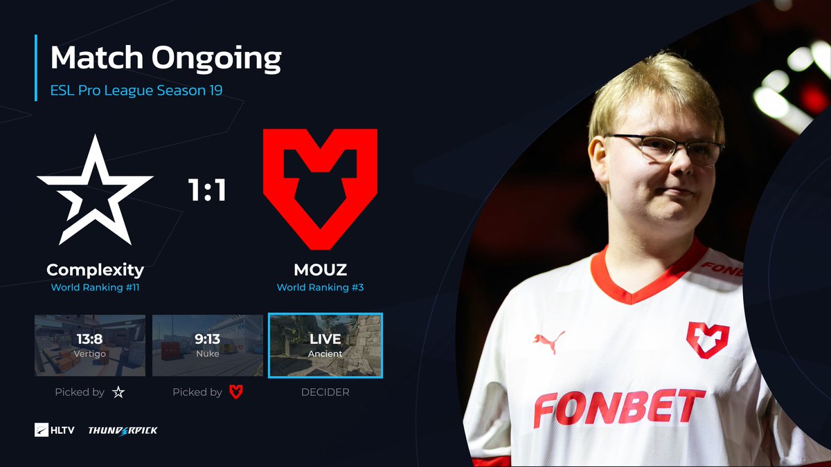 .@mousesports answer back @Complexity and we're going to the decider!