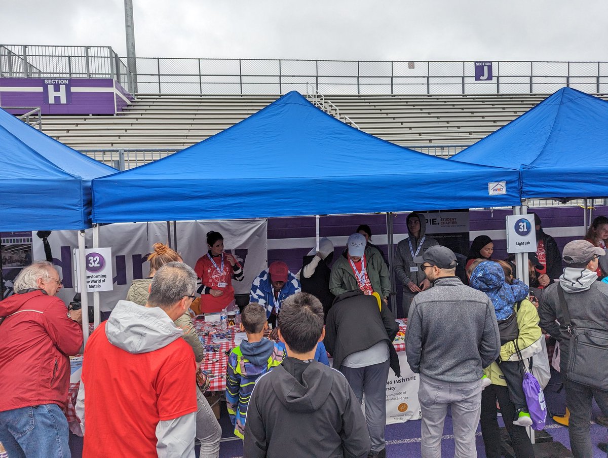 Great turn out despite the rain 🌧️ and lots of talk about carbene coatings 💪. Thanks <a href="/_C2MCI/">Carbon to Metal Coating Institute (C2MCI)</a> team for making this a great <a href="/sci_rendezvous/">Science Rendezvous</a>!!!