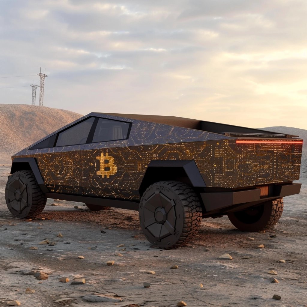 TESLA CYBERTRUCK FOR BITCOIN!