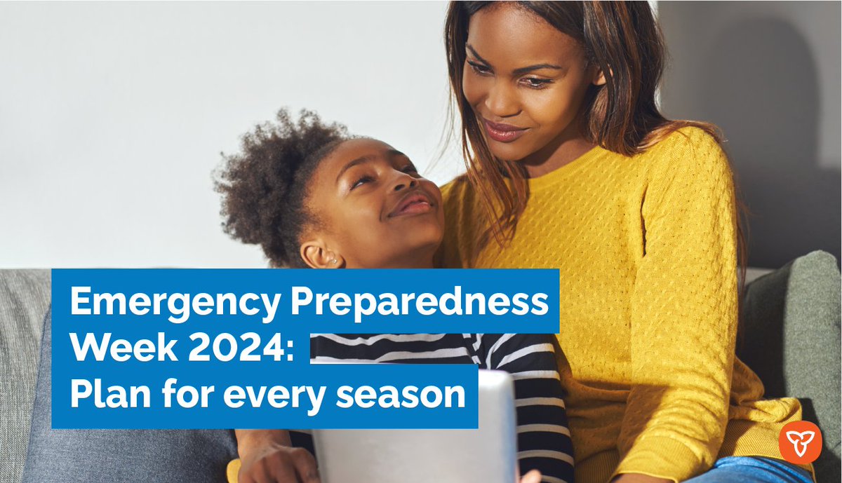 #EPWeek2024 has wrapped, but don’t let that stop you from being prepared every week of the year. Follow us for more emergency preparedness facts & advice year-round! #Plan4EverySeason #PreparedON
