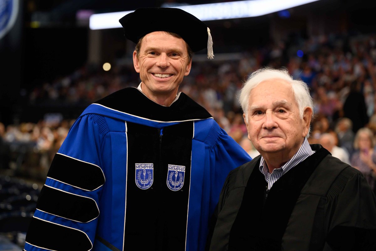 This time last week, Avron B. Fogelman received an honorary doctorate degree at commencement. Thank you for everything you’ve done for our University!

#GoTigersGo