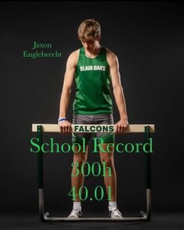 Another school record broken!  Congratulations <a href="/Engelbrecht_5/">Jaxon Engelbrecht</a>