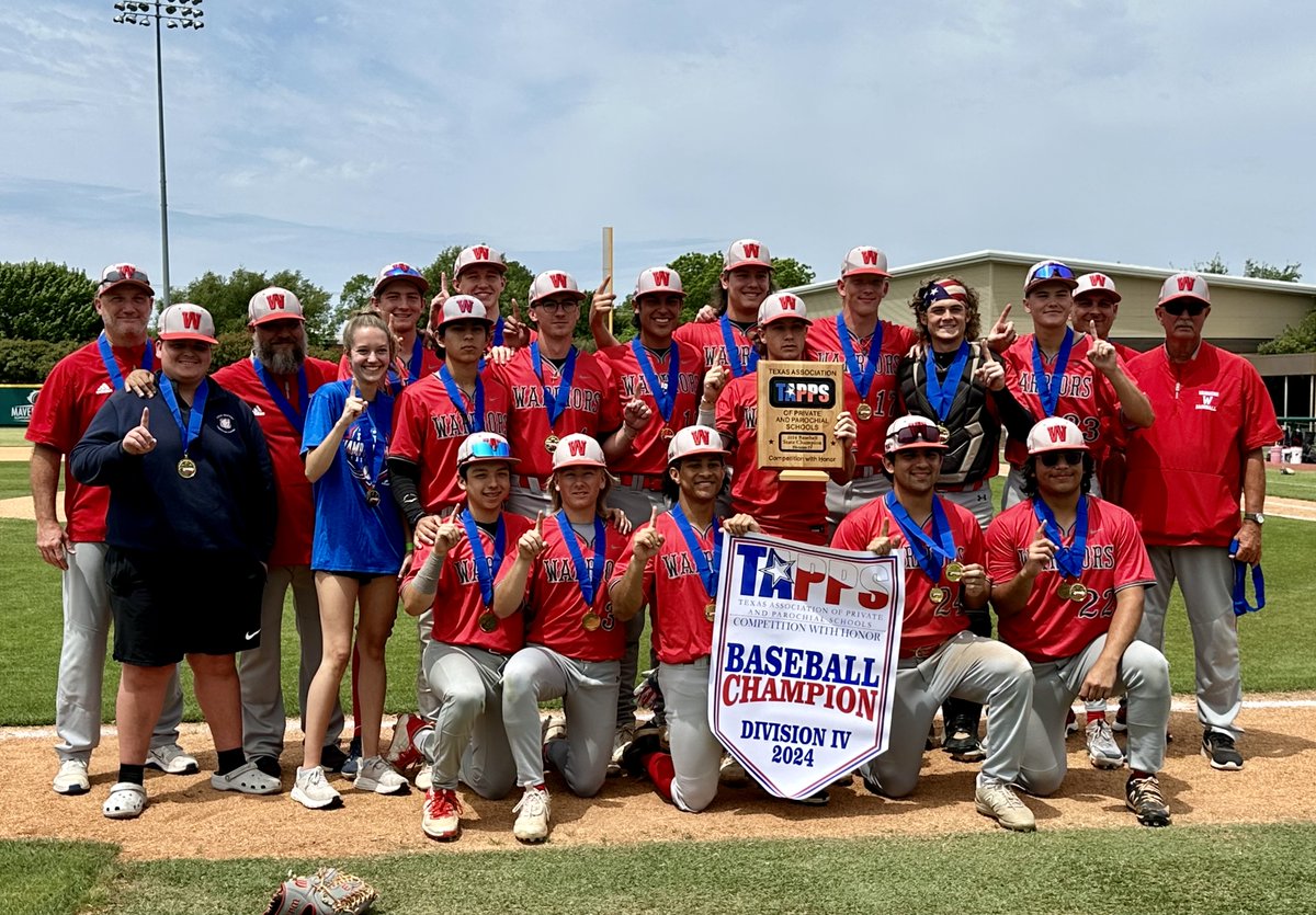 Pasadena First Baptist Christian Academy wins TAPPS Division IV State Championship. See story at txhighschoolbaseball.com/uncategorized/… @TAPPSBaseball @TxHS_Baseball