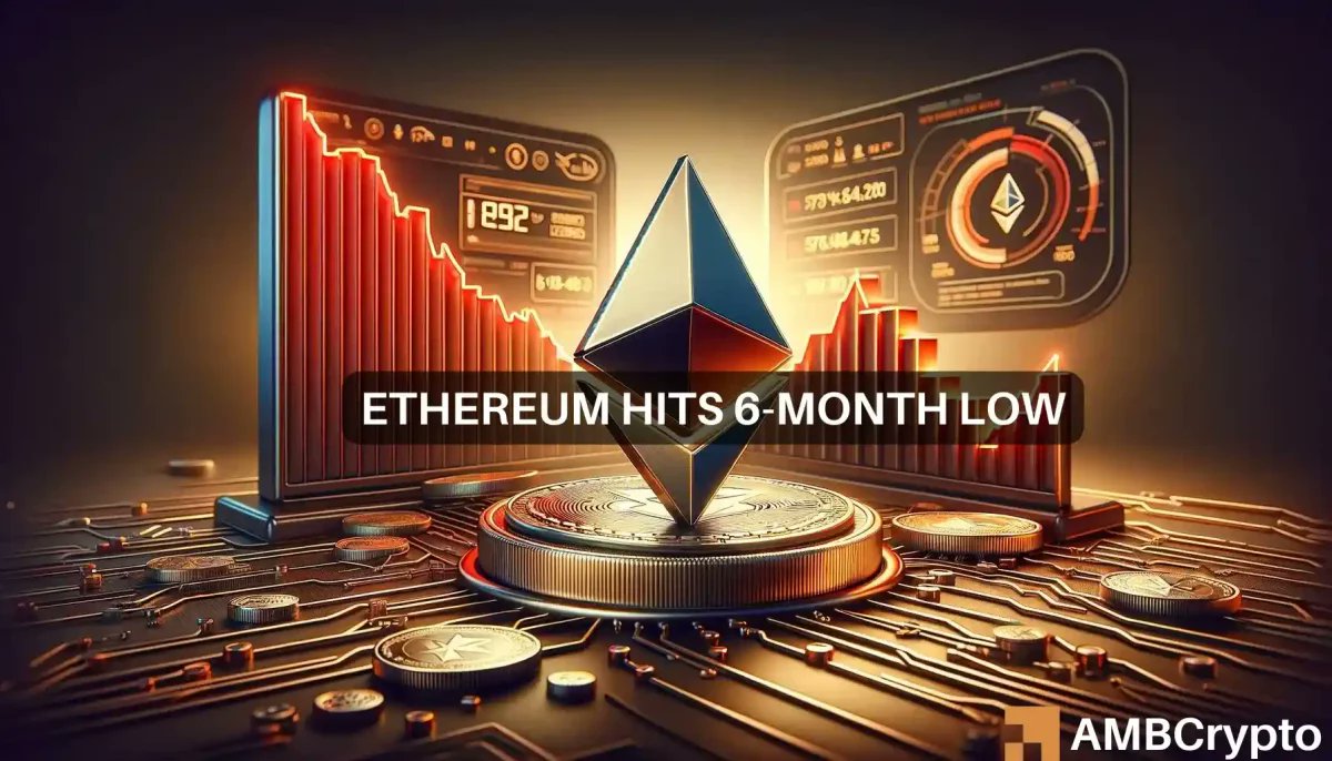 ⚡️Ethereum network dips to 6-month low – Here’s how it affected ETH⚡️ Read More: printhereum.link/printhereum 💥Ethereum’s fees hit a six-month low in the past seven days. 💥ETH was down by 6%, and metrics looked bearish. As L2s gain popularity, Ethereum’s [ETH] network usage…