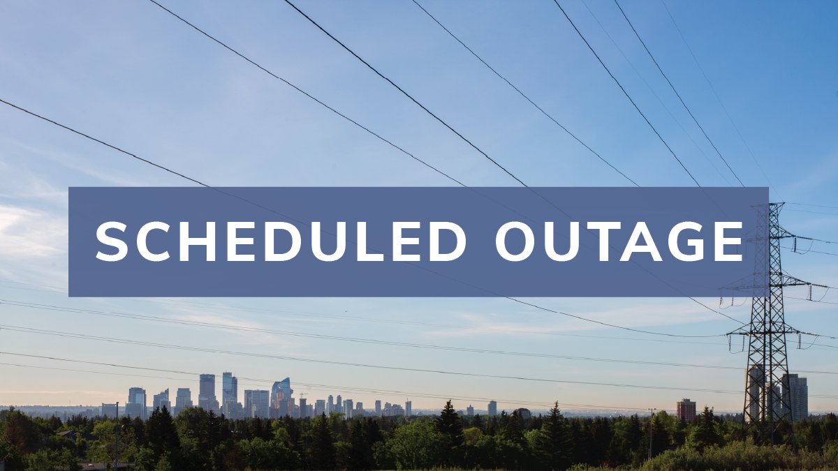 There is a planned power outage today in Castleridge to make improvements to Calgary's electrical system. It is all about keeping you connected today and tomorrow. #yyc