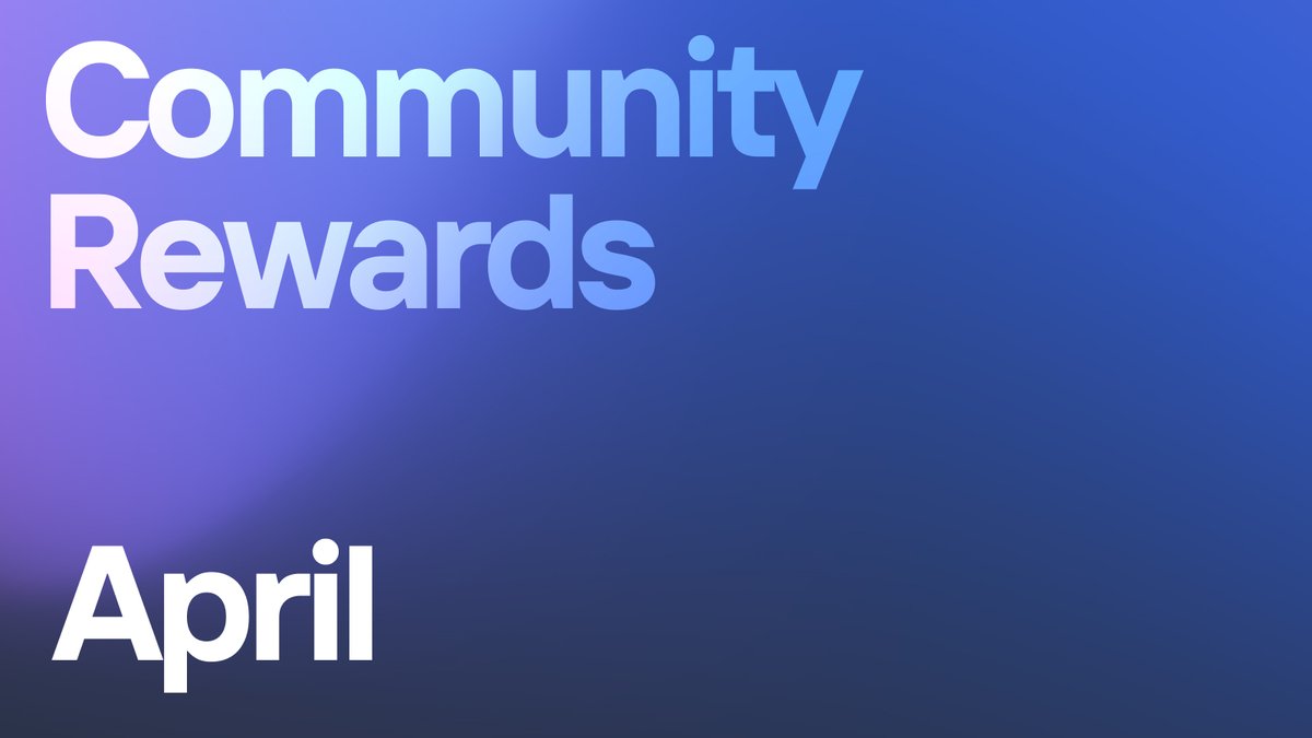 Community Rewards - April 🚨 Submissions to claim are now open. If you contributed to the expansion of the Liquity ecosystem, then please submit your claim here: forms.gle/i7B6upLMeijPNs…