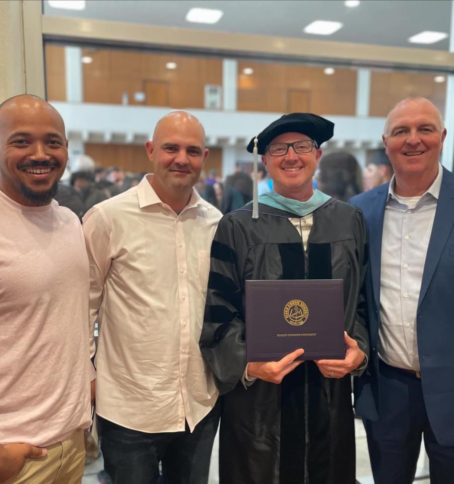 It is finished! Ed.D. ✅ Thankful for a tremendous support system! @HCUCoachBachtel @zags_12 @DawgsUP_COACHG @tdrummond69