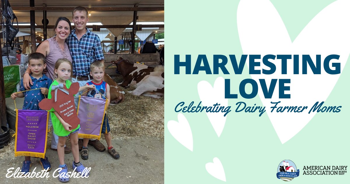 From being a soccer mom to running Cashell's Cattle with her husband, Elizabeth Cashell talks about her career pre Cashell's Cattle to what it's like raising her kids on the farm. Read more here: bit.ly/4bx1oSO #mothersday #dairyfarming