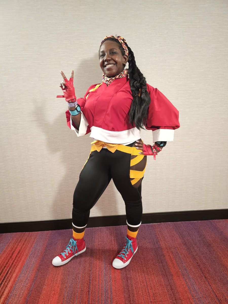 I-no from Guilty Gear Strive and less hot more practical Kimberly from Street Fighter 6 I want to cosplay more from fighting games 🤩