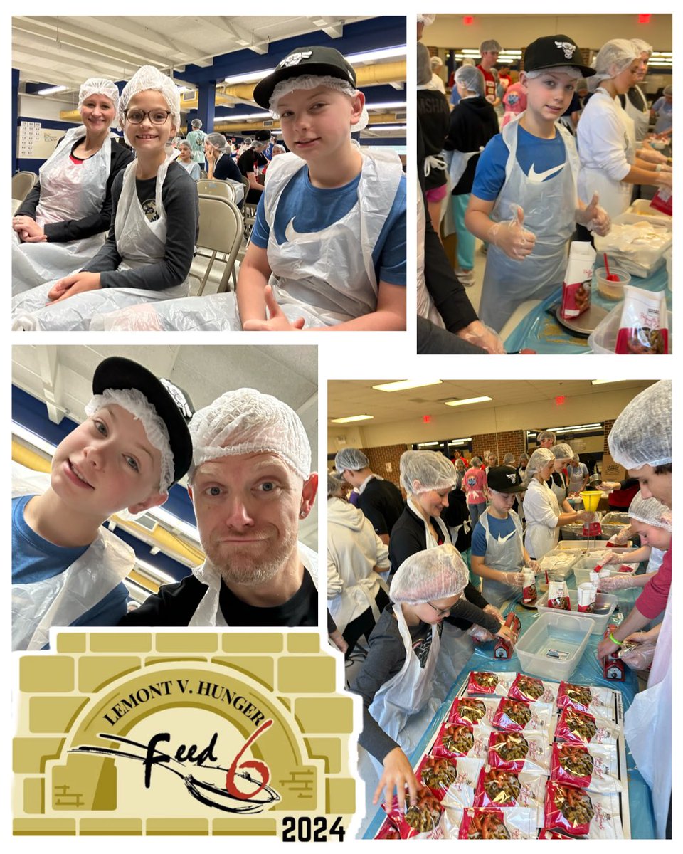 Phil Januszewski (@philjanuszewski) on Twitter photo Huge thanks & shoutout to <a href="/lemonthsNHS/">Lemont HS NHS</a> and their <a href="/lemontvhunger/">Lemont V. Hunger</a> event! My fam had an amazing time helping pack thousands of meals for local families! 🤝
So inspiring and energizing to work beside so many young adults that want to help make a difference.
#Teacherlife
#happiness Huge thanks & shoutout to <a href="/lemonthsNHS/">Lemont HS NHS</a> and their <a href="/lemontvhunger/">Lemont V. Hunger</a> event! My fam had an amazing time helping pack thousands of meals for local families! 🤝
So inspiring and energizing to work beside so many young adults that want to help make a difference.
#Teacherlife
#happiness