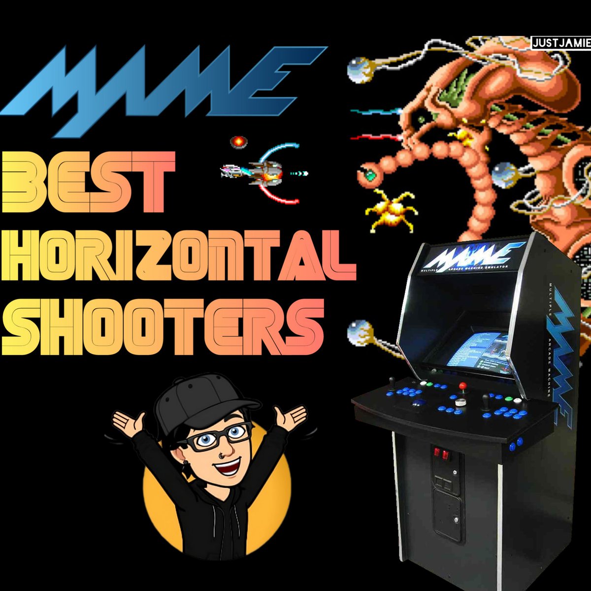 This is my top 30 personal favourite horizontal shooters for MAME. From arcade classics such as R-Type - Scramble. There is a lot here to potentially discover. youtu.be/7t10B8O2IXE?si… #MAME #arcadegames #arcadegaming #retrogaming #retrogames #justjamie