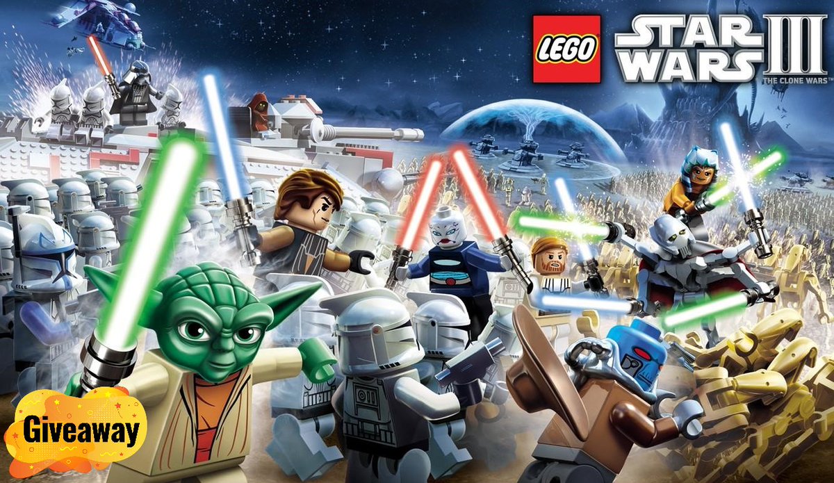 🎁#Giveaway - 'LEGO Star Wars III: The Clone Wars' GOG Game🎁

How to enter:👇
✅Follow Me & @Wolfgamer207
🔁RT +❤️Like
🎮Wishlist on Steam:⬇️
store.steampowered.com/app/2166920?ut…
⏰~12H
📧DM me to sponsor a giveaway like this.
#Giveaway #FreeGames #GOG #GOGKeys #FreeGameKeys #Lego #StarWars