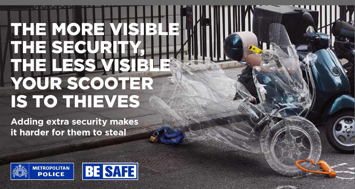 #Lockchaincover
Reduce your risk of becoming a victim by taking steps to layer your security.

For more information on protecting your motorcycles 🏍️🛵⬇️
met.police.uk/cp/crime-preve…