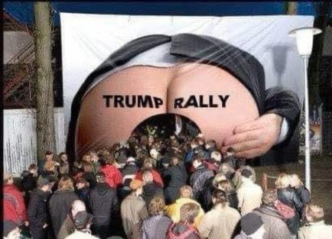 #TrumpSmellsLikeAss, but some people are into that shit.

#TRUMP2024ToSaveAmerica
#TrumpForPrison2024 
#TrumpRally