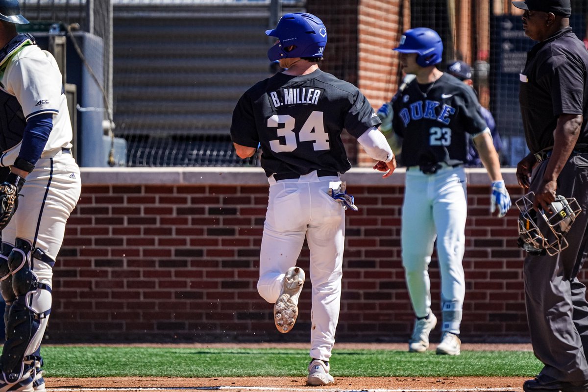 Fifteen RBIs for Stone in his last six games and he gives us an early 1-0 lead. #BlueCollar | #GoDuke